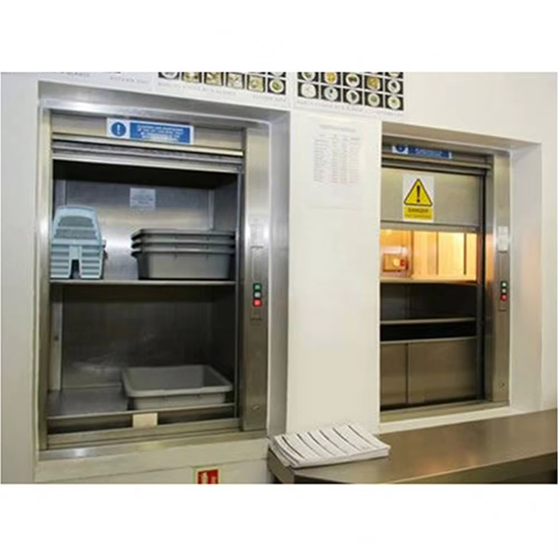 VTEF105 Ascensores Elevadores Ardaitheoir Dumbwaiter Ingearach le haghaidh Úsáide Bialainne agus Ceaintín