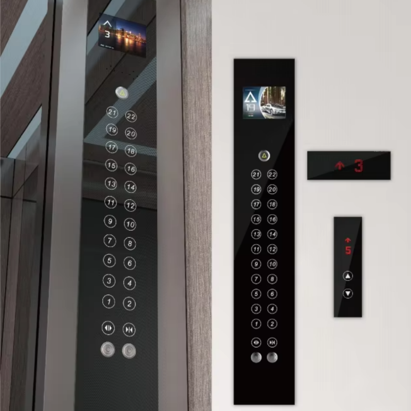Páirteanna Elevator VTSP332 Cnaipe Brúigh Cearnóg Le Solas faoi stiúir