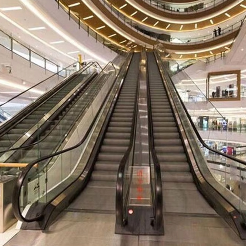 VTES105 VVVF Rialú 35 Céim Escalator Ardaitheoir Deimhniú ISO 0.5m_s Luas Dearadh Nua-Aimseartha Barántas 1 Bliana do Mheall Siopadóireachta