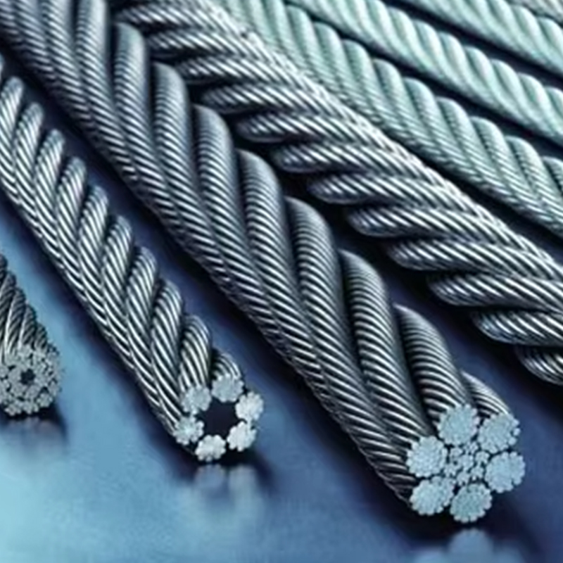 VTSP261 Ardfheidhmíocht Ardaitheoir Cruach Wire Rope le haghaidh Foirgnimh Ard-Rise