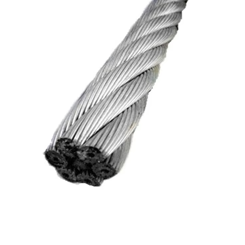 VTSP264 8X25F-IWRC Ardaitheoir Galvanized Dhosmálta Téad Sreang Cruach Tarraingthe le haghaidh Úsáid Óstáin