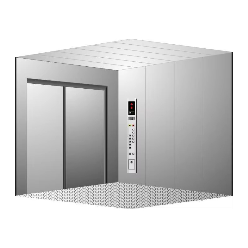 Páirteanna Elevator VTSP132 Dearadh Nua-Aimseartha Cábáin Ardaithe Cruach Dhosmálta Méid Saincheaptha do Thionscadail Chónaithe & Tráchtála