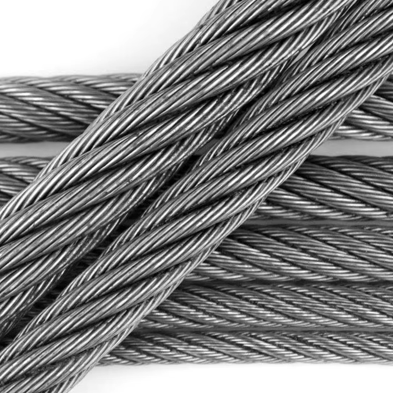 VTSP265 Cruach Dhosmálta 12mm Córas Tarraingthe Ardaitheoir Paisinéirí Ardaitheoir Cruach Wire Rope
