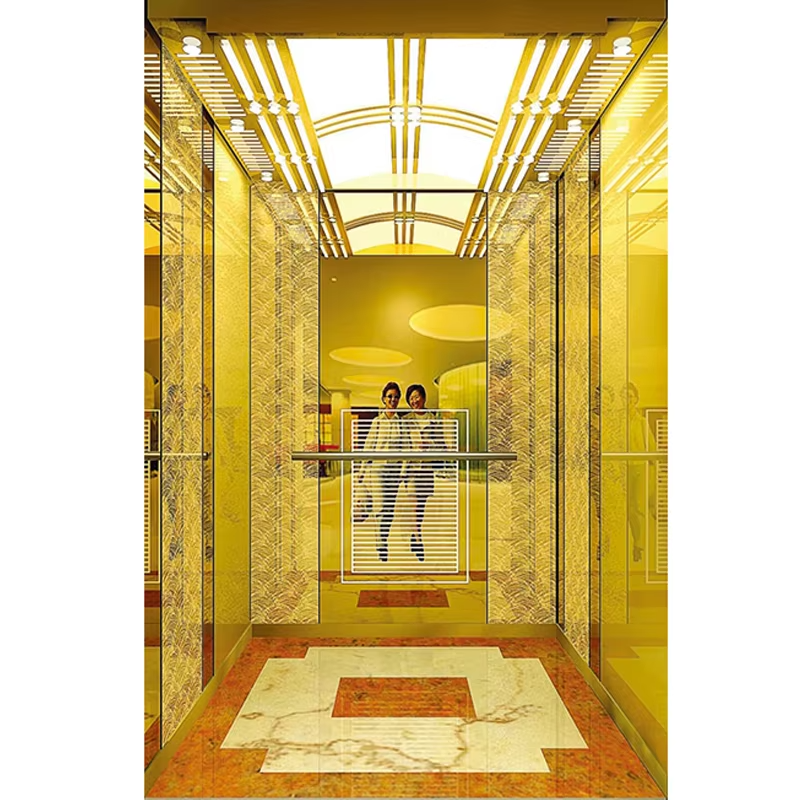 Páirteanna & Gabhálais Elevator VTSP126 Cábáin Ardaithe Paisinéirí le Maisiú Intí Nua-Aimseartha