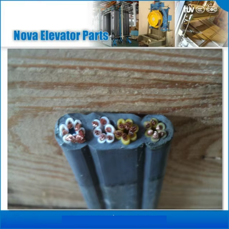 Cábla Rialaithe Elevator VTSP365 Le Cáblaí Taistil Elevator PVC agus Rubair TVVBG