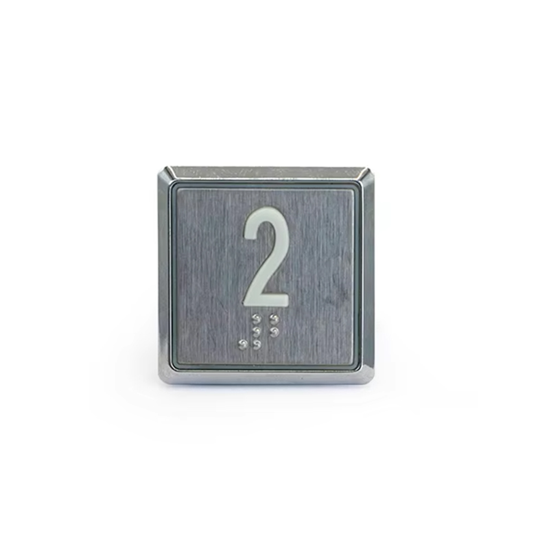 Páirteanna Ardaithe VTSP361 Cnaipe Brúigh Ardaitheoir_Lift Button le Braille